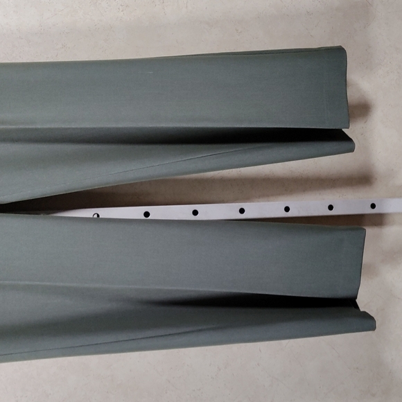 01182 Larry Levine green dress slacks 8 - Picture 3 of 11
